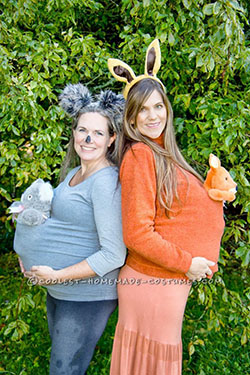 Disfraces de Halloween a juego para mujeres embarazadas: disfraz de Halloween,  ropa de maternidad,  Disfraces De Halloween Embarazada  