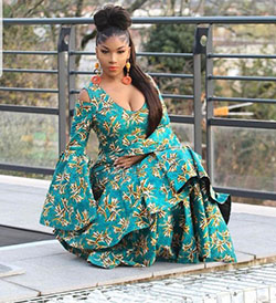 La mejor sesión de fotos del mundo con un vestido con estampados de cera africanos: vestidos africanos,  modelo,  Vestidos Ankara  