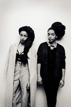 Twin Beauty: Cipriana Quann y su hermana, Takenya 'TK Wonder' Quann Fotos...: 