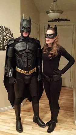 Trajes de fiesta para disfraz de batman Halloween: disfraz de Halloween,  parejas disfraces de halloween  