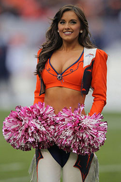 Fotos de porristas calientes de los Denver Broncos: Chicas calientes de alegría  