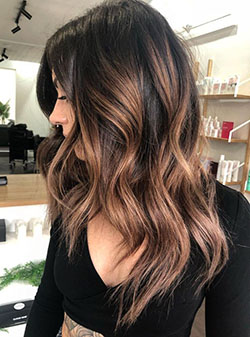 Tendencias de color de cabello otoño 2019, Cabello castaño: Ideas para teñir el cabello,  Pelo castaño,  Cuidado del cabello  