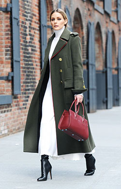 Abrigo militar olivia palermo, Olivia Palermo: gabardina,  trajes de invierno,  olivia palermo,  Abrigo de lana,  abrigo beige  