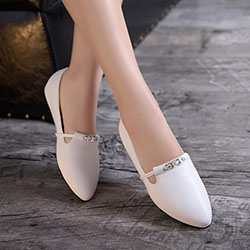 Consigue este look bailarina plana, Zapato de tacón: Zapato de tacón alto,  Piso de ballet,  Zapatos casuales de negocios  