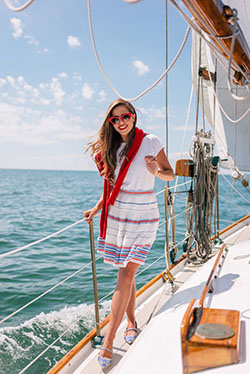 Trajes de navegación, Costa Azul, Vacaciones de verano: Vacaciones de verano,  Vestidos de canotaje  