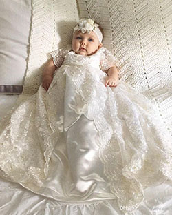 Vestido de bautizo blanco más deseable de EE. UU., ropa bautismal: Vestido de novia,  vestido de bola,  lindos vestidos de bautizo,  ropa bautismal,  Bautismo infantil  