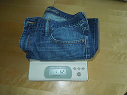 cuanto pesan los jeans: 