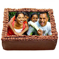 Delicioso pastel de fotos de chocolate: 