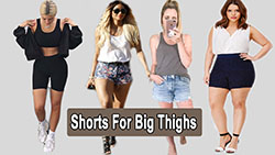 Los 7 mejores pantalones cortos para muslos grandes: ideas de atuendos de pantalones cortos para mujeres: 