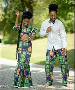 ¡Realmente genial! fianÃ§aille africain, grabados de cera africanos: trajes de fiesta,  vestidos africanos,  Trajes de pareja a juego  