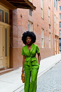 Outfits con pantalones verdes, My Perfect Collection, The 7th Avenue: Trajes De Pantalón Verde  