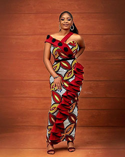 Últimos estilos de Ankara 2020, estampados de cera africana, moda en Nigeria: vestidos africanos,  camarones asos,  vestido largo,  Atuendos Ankara,  Ropa formal  