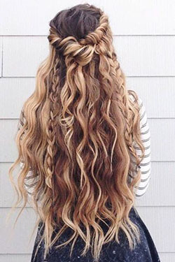 Peinados de sirena para cabello largo.: Pelo largo,  Ideas de peinado  