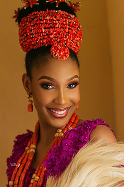 Nigerian Dresses For Nigerian Brides, Colours beauty store y Love Culture: Diseño floral,  vestidos nigerianos  