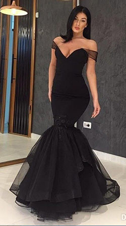 Sexy vestido de fiesta negro, Samila Boutique: trajes de fiesta,  Vestido de novia,  Vestido de noche,  Vestido de la dama de honor,  Ropa formal  