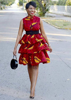 Vestido de taparrabos africano de generación moderna, estampados de cera africana: camarones asos,  cera holandesa,  Atuendos Informales,  bata sexy,  Trajes Africanos Cortos  