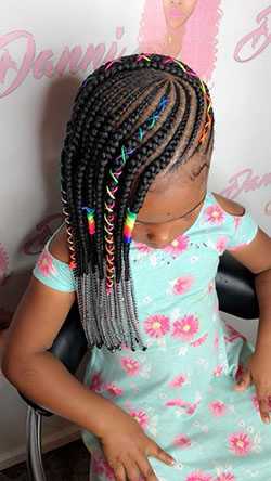 Peinados de niña con trenza, Peinados de princesa: pelo negro,  Peinado de trenzas de caja  