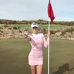 Paige Spiranac Instagram, Hoyo en uno: Paige Spiranac,  golfista profesional  