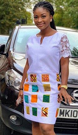 estilos de vestidos africanos blancos: vestidos de coctel,  vestidos africanos,  Vestido de la dama de honor,  camarones asos,  Vestidos Kitenge  