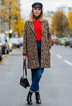 Llevar chaqueta estampado leopardo, Animal print: ropa de piel,  Huella animal,  Nuevo estilo,  Trajes De Chaqueta  