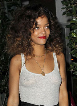 Nunca antes le ofrecí cabello rizado a Rihanna, This Is Rihanna: corte bob,  Cabello corto,  Cuidado del cabello,  Fotos calientes de Rihanna  