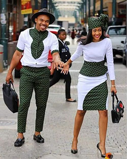 Último estilo ankara para parejas.: vestidos africanos,  camarones asos,  trajes de pareja,  Ideas de peinado,  Accesorio de moda  