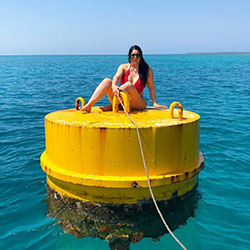Buen transporte acuático inspirador, equipo de protección personal.: 