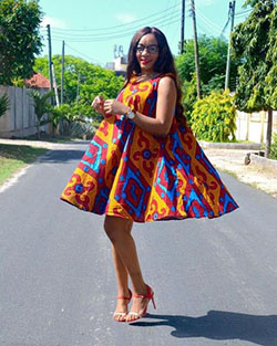Vestidos de verano con estampado africano, vestido africano.: vestidos africanos,  ropa de maternidad,  Vestidos Roora  