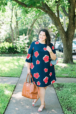 Plus Size Workwear Outfits, Polka dot y Business casual: Vestidos de verano de talla grande  