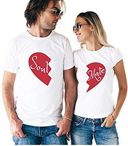 Camisetas de pareja de mantequilla de maní y mermelada: Camisa sin mangas,  Cuello redondo,  camisas,  trajes de pareja,  Atuendos Informales  