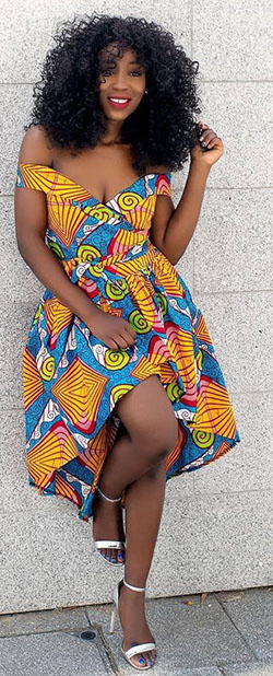 Imágenes perfectas para modelos de moda, estampados de cera africana.: Pelo largo,  camarones asos,  Trajes Africanos Cortos  