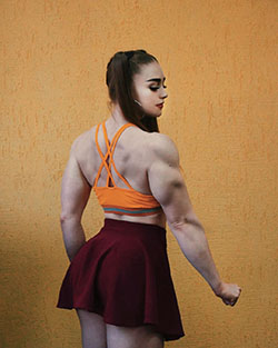 Consejos encantadores para la espalda de julia vins, músculo tríceps braquial: modelo de fitness,  edificio del cuerpo femenino,  Julia Vins,  natalia kuznetsova  