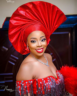 Vestidos nigerianos para novias nigerianas, Cabello rojo y Sesión de fotos: cabello rojo,  Sesión de fotos,  vestidos nigerianos  