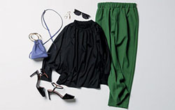 Outfits con Pantalón verde, Perchero, Compras online: Trajes De Pantalón Verde  