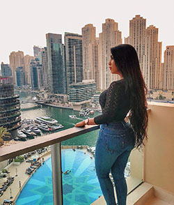 Scarlett M Rose fotos calientes, Jumeirah Beach Residence, DUBAI LIVE TV: 
