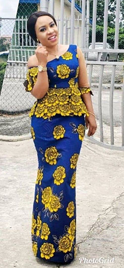 Estilos de moda de ankara con una buena relación calidad-precio, estampados de cera africanos: vestidos africanos,  camarones asos,  Estilos Kaba  
