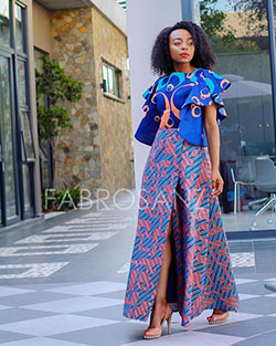 Ideas para ver modelo de moda, estampados de cera africana: vestidos africanos,  Alta costura,  Atuendos De Seshoeshoe  