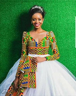 Vestidos cortos estampados africanos de boda: Vestido de novia,  Vestido de noche,  vestidos africanos,  Vestido de la dama de honor,  camarones asos,  Vestidos Kitenge  