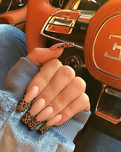 Arte de uñas, Kylie Cosmetics: 