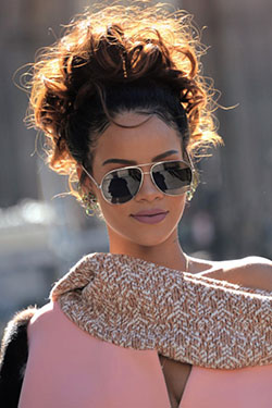 Perfect look outfits ideas rihanna lentes de sol, Paris Fashion Week 2015: Christian Dior,  Los mejores looks de Rihanna  