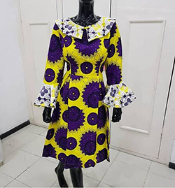 Vestidos africanos cortos, estampados de cera africanos: vestidos africanos,  camisas,  Vestidos cortos  