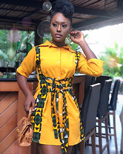 linda osifo ankara estilos: Fotografía de moda,  Sesión de fotos,  Trajes Africanos Cortos  