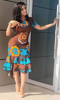 Los estilos ankara más deseados: vestidos africanos,  camarones asos,  manga kimono,  Trajes Africanos Cortos,  Vestido Corto Ankara  