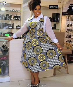 Impresionantes consejos jupe salopette africain, estampados de cera africanos: vestidos africanos,  Vestido de la dama de honor,  traje de talla grande  