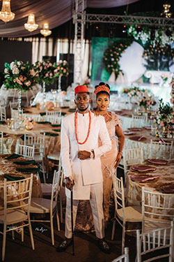 Vestidos nigerianos para novias nigerianas, Wilfred Ndidi, Monique Lhuillier: Vestido de novia,  camarones asos,  Recepción de la boda,  vestidos nigerianos  