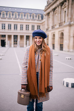 Consejos perfectos para gestionar el look parisino, Blog de moda: blogger de moda,  Traje Marrón  