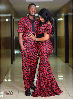 Trajes inspiradores para estilos kitenge de pareja, estampados de cera africanos: vestidos africanos,  camarones asos,  trajes de pareja  