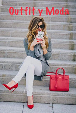 Outfits con zapatos rojos invierno: trajes de invierno,  Informal de negocios,  Tacón de aguja,  Trajes De Zapatos Rojos  