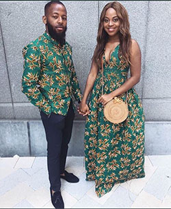 Traje africano a juego para parejas.: Vestido de novia,  vestidos africanos,  traje de boda,  Trajes de pareja a juego  