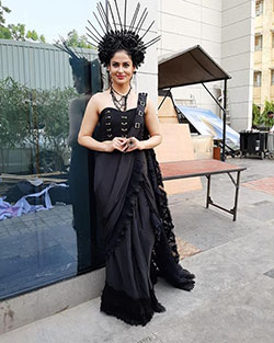 Sabby suri foto caliente en sari negro: vestidos de coctel,  Sesión de fotos,  Sabby Suri Instagram,  Sabby Suri |  
